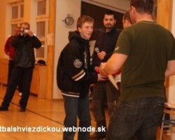 Najlepší hráč turnaja Samo Knižka Lenivá lopta 2009
